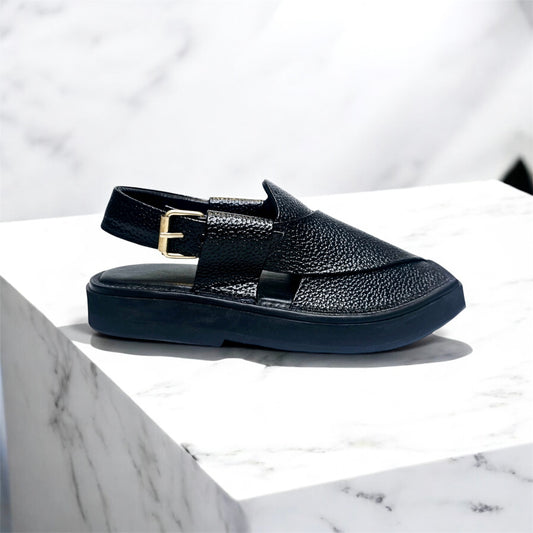 ELITZZ PREMIUM KAPTAAN BLACK DOTTED (AZ-019)