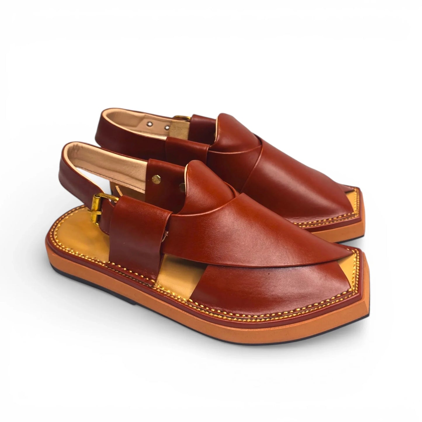 ELITZZ PREMIUM KAPTAAN REDISH BROWN (AZ-022)