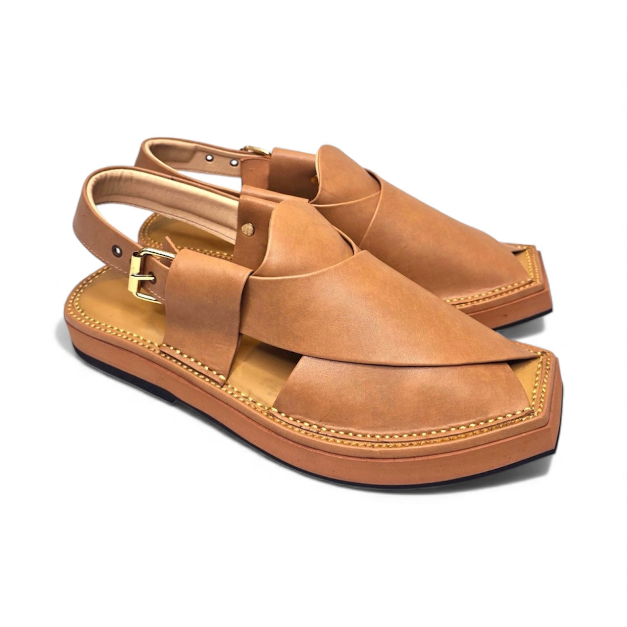ELITZZ PREMIUM KAPTAAN CAMEL BROWN (AZ-020)