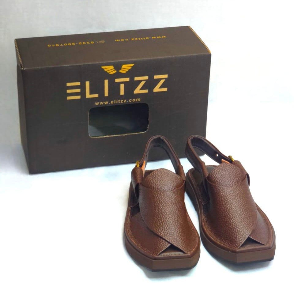ELITZZ PREMIUM KAPTAAN BROWN DOTTED (AZ-023)