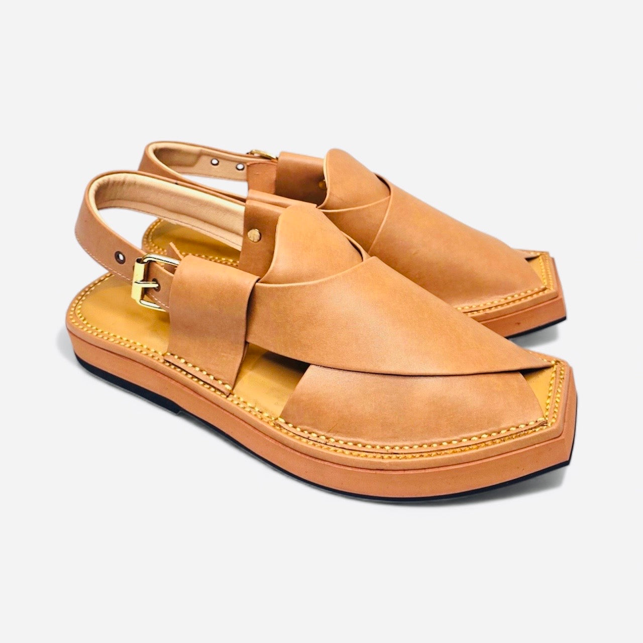 ELITZZ PREMIUM KAPTAAN CAMEL BROWN (AZ-020)