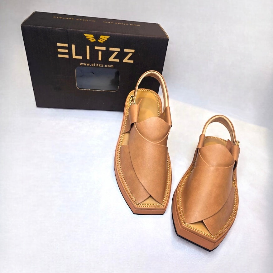 ELITZZ PREMIUM KAPTAAN CAMEL BROWN (AZ-020)