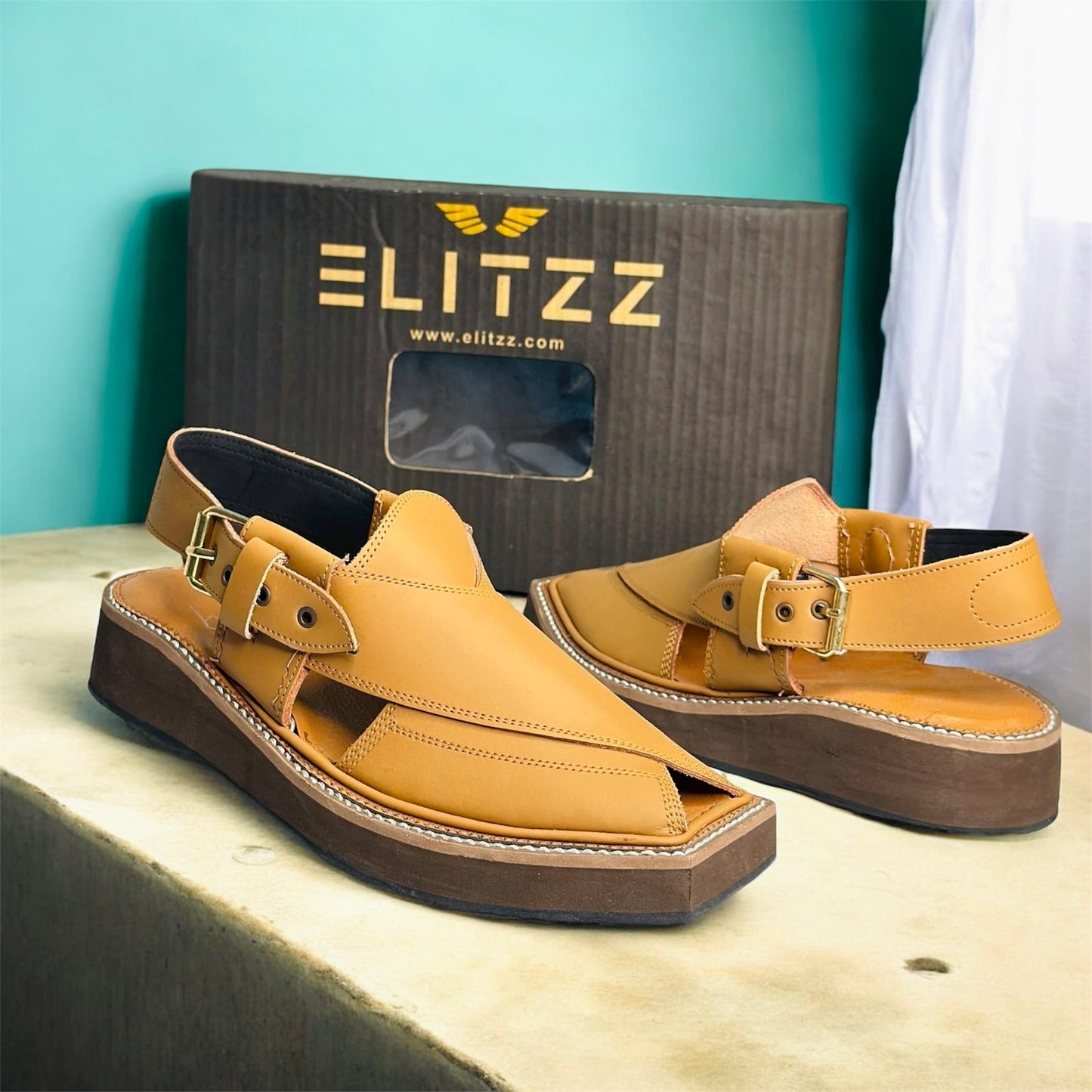 ELITZZ KAPTAAN LIGHT BROWN (AZ-011)