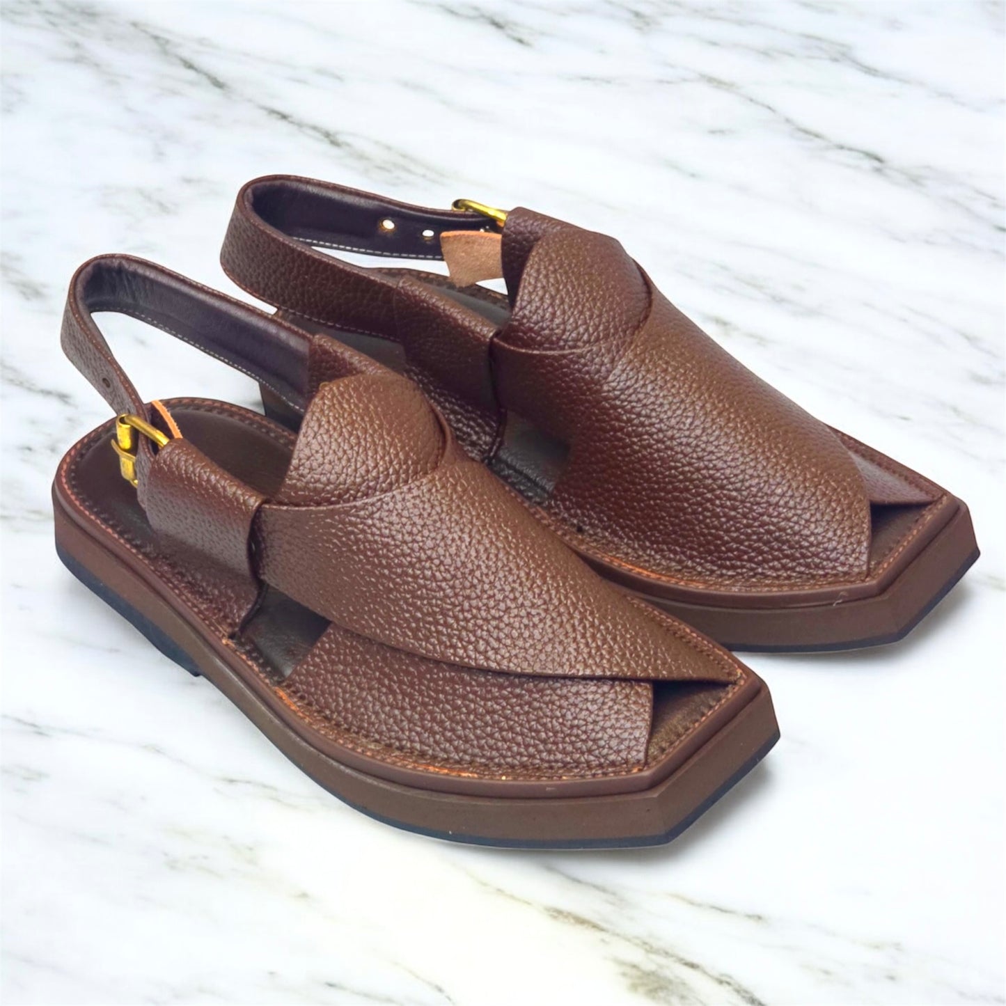 ELITZZ PREMIUM KAPTAAN BROWN DOTTED (AZ-023)